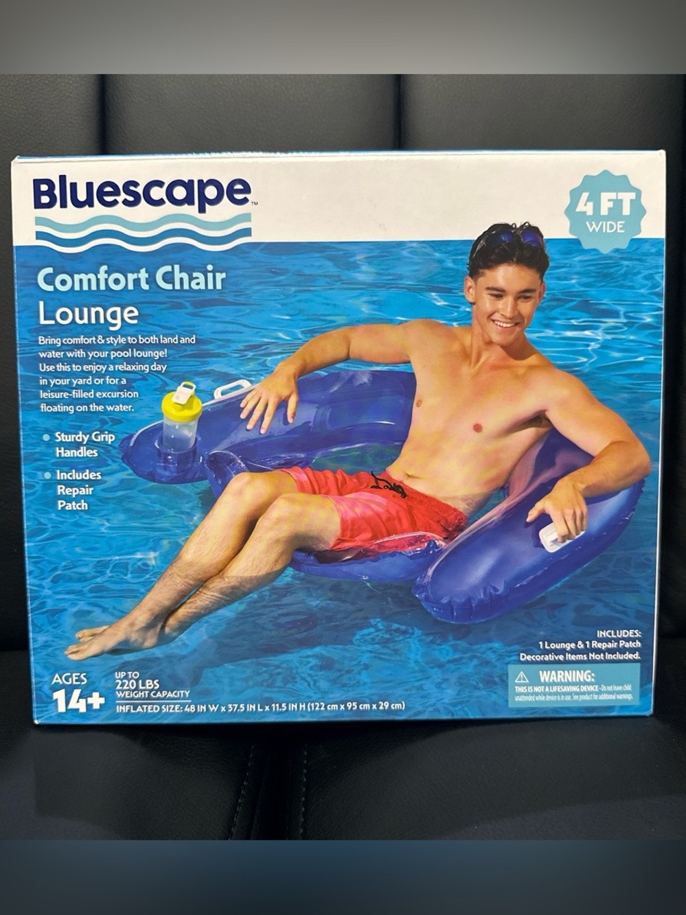 Comfort Chair Lounge - Inflatable Pool Float